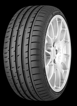 Summertyre, Tyres, Continental, Car, ContiSportContact 3, Safety, sporty, high performance, sports cars, asymmetric tread ribs, new, ContiSportContact